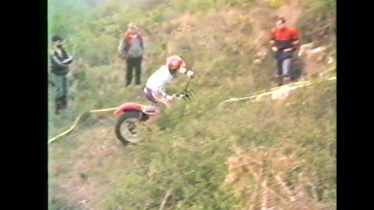 JOSEP RAGA 1985 02 17 trial del castell moi merlin dg3   cisco negre adzeries ricardo ciurana cabest