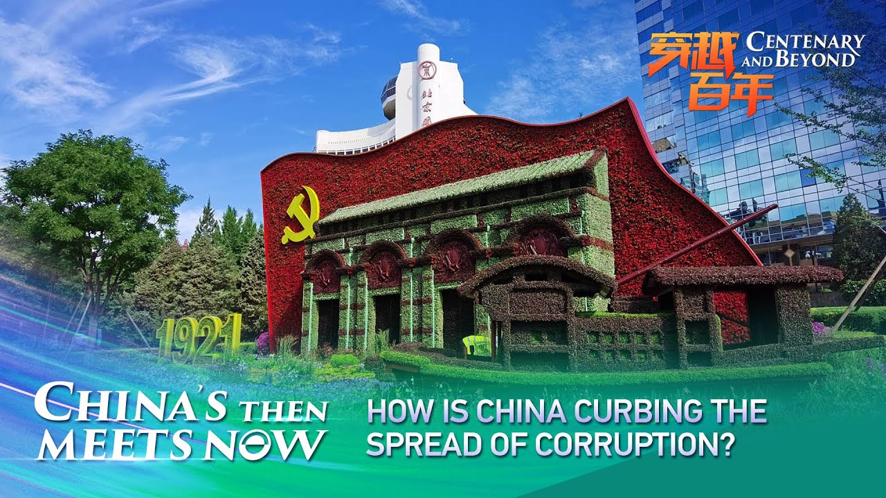 How is China curbing the spread of corruption?