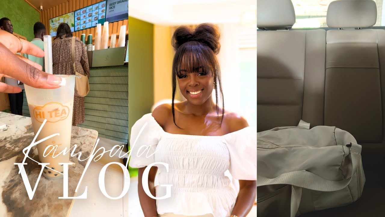 A New Bubble Tea Cafe, Slow Weekends Inside | WEEKLY Kampala VLOG