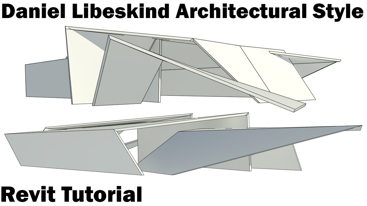 Revit Tutorial - Daniel Libeskind Architectural Style