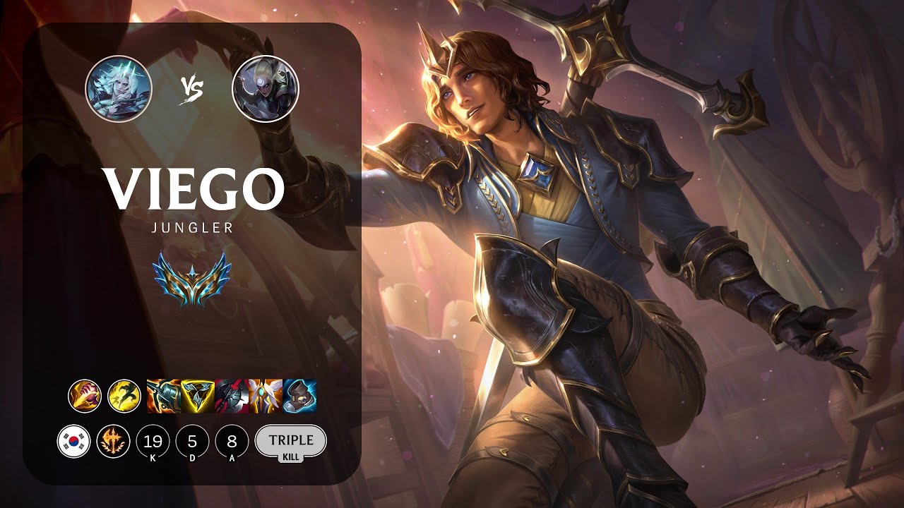 Viego Jungle vs Diana - KR Challenger Patch 13.24
