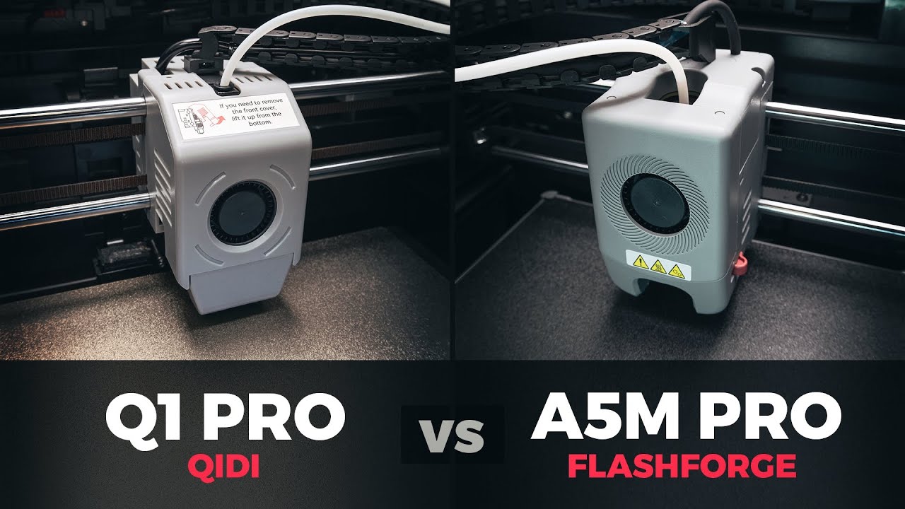 QIDI Q1 PRO против FLASHFORGE A5M PRO и P1S (обзор качества 3D-печати)