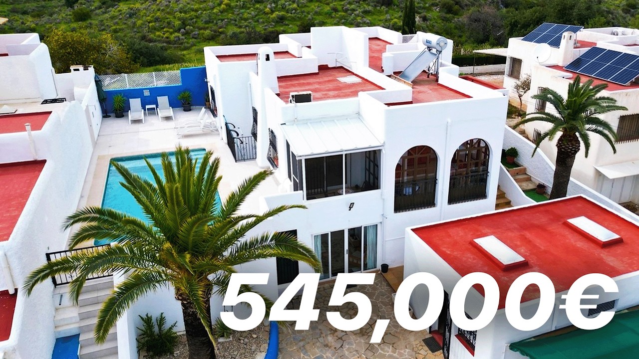Mojácar Playa Spain Villa with Private Pool & Self-Contained Apartment | B2438