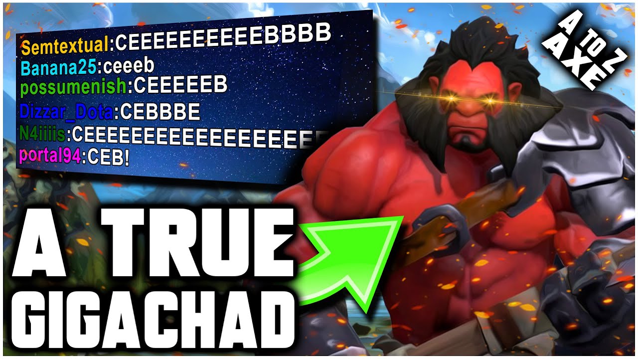 Давайте сыграем в GIGACHAD в Dota 2 — Grubby изучает Dota 2 — Испытание от А до Я — Axe