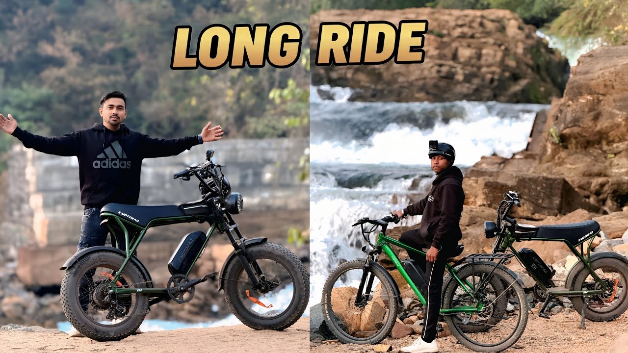 Battery 100% Se 0% Tak 🔥 Dono E-Cycle Ka Real Range Test | Long Ride Challenge