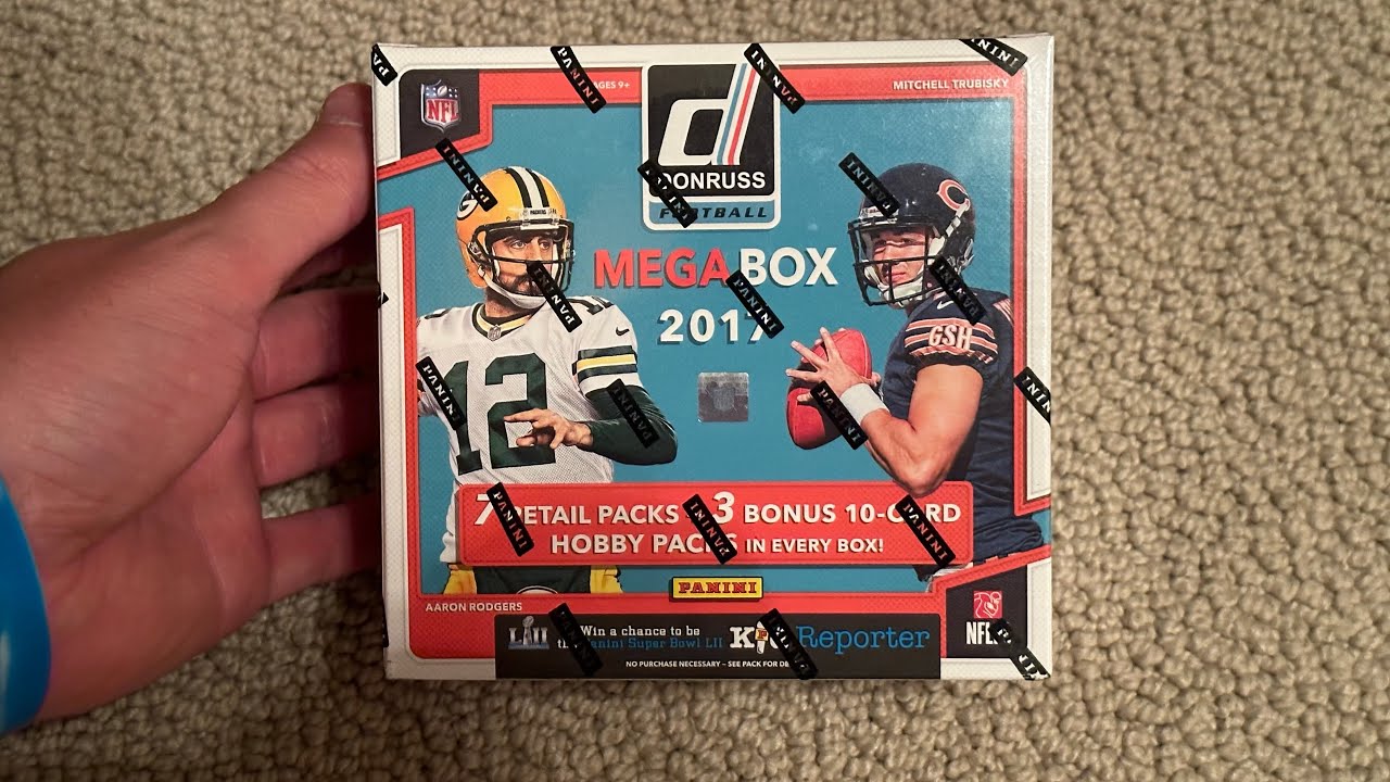 2017 Panini Donruss Football Mega Box - Mahomes Hunt!