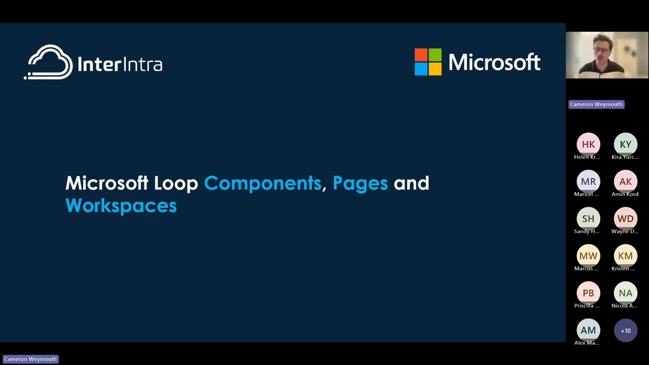 Lunch & Learn: Dive into Microsoft Loop with Inter Intra!