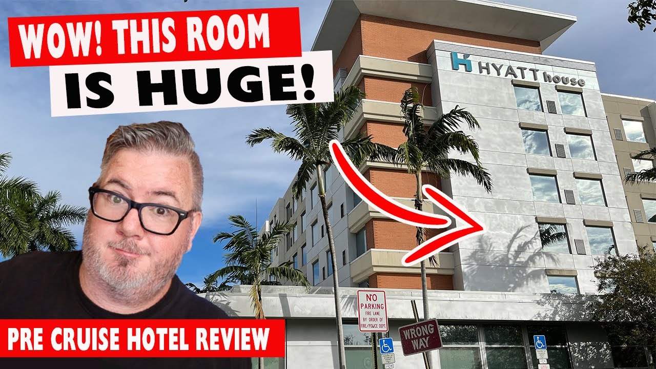 ОБЗОР ОТЕЛЯ ПЕРЕД КРУИЗОМ - PORT EVERGLADES HYATT HOUSE