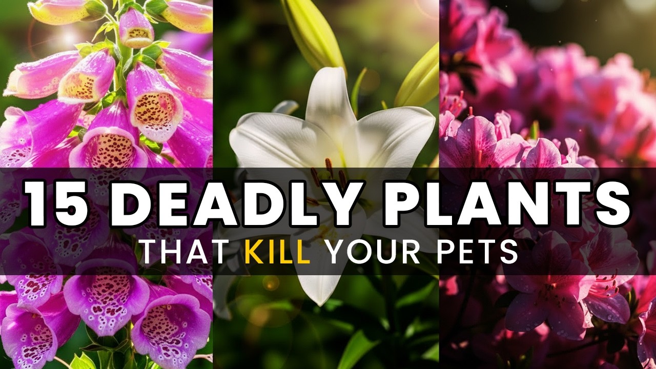 15 Common Plants That Could Kill Your Pet