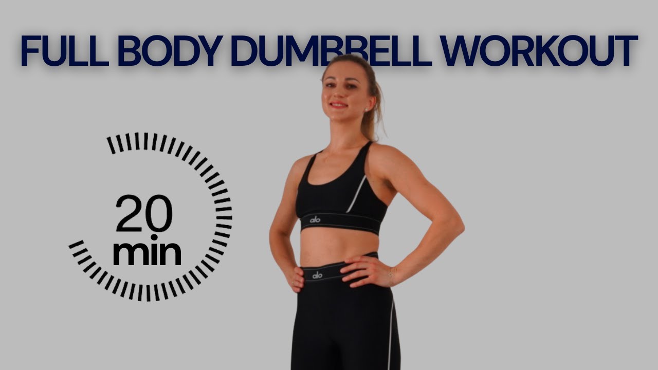 20 Minute Full Body Dumbbell Workout NO Repeats