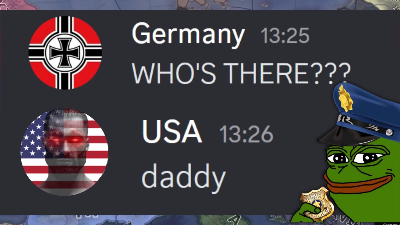 If WW2 happened on Discord… (USA joins the party)