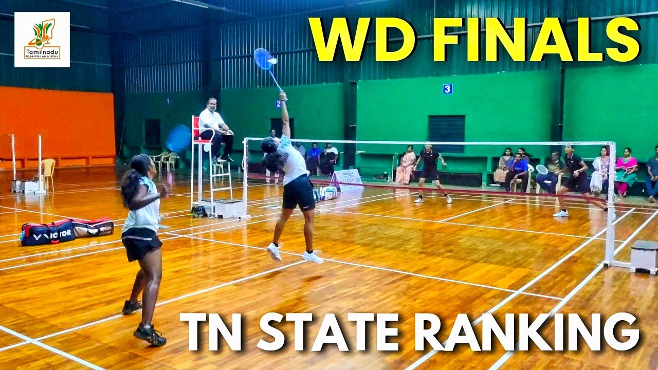 WOMEN'S DOUBLES - FINALS | JERLIN ANIKA/REEVA vs PRAVANTHIKA/RITHUVARSHINI | TN STATE RANKING 2024
