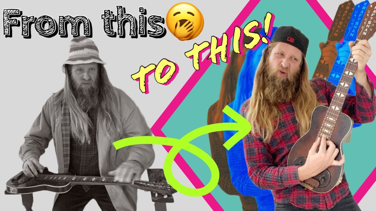 WTF Is A Spanish Conversion!? Resto-Custom electric guitars made from Lap Steels!