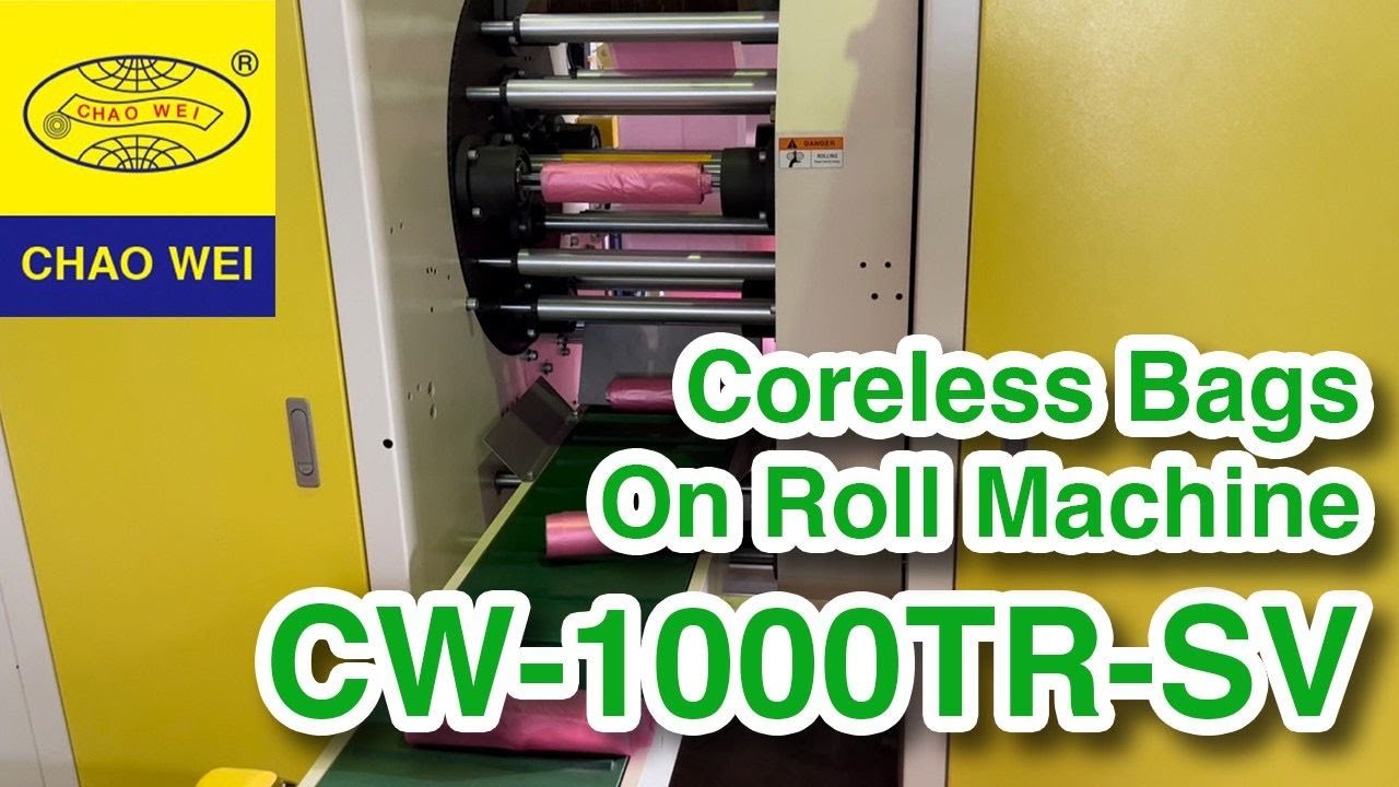 Máquina de bolsa en rollo | CHAO WEI: CW-1000TR-SV