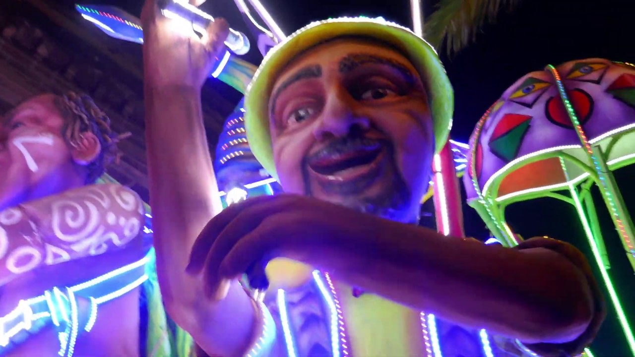 Grand defile Malta Carnival Parade 2020 from Floriana Floats and Dancing