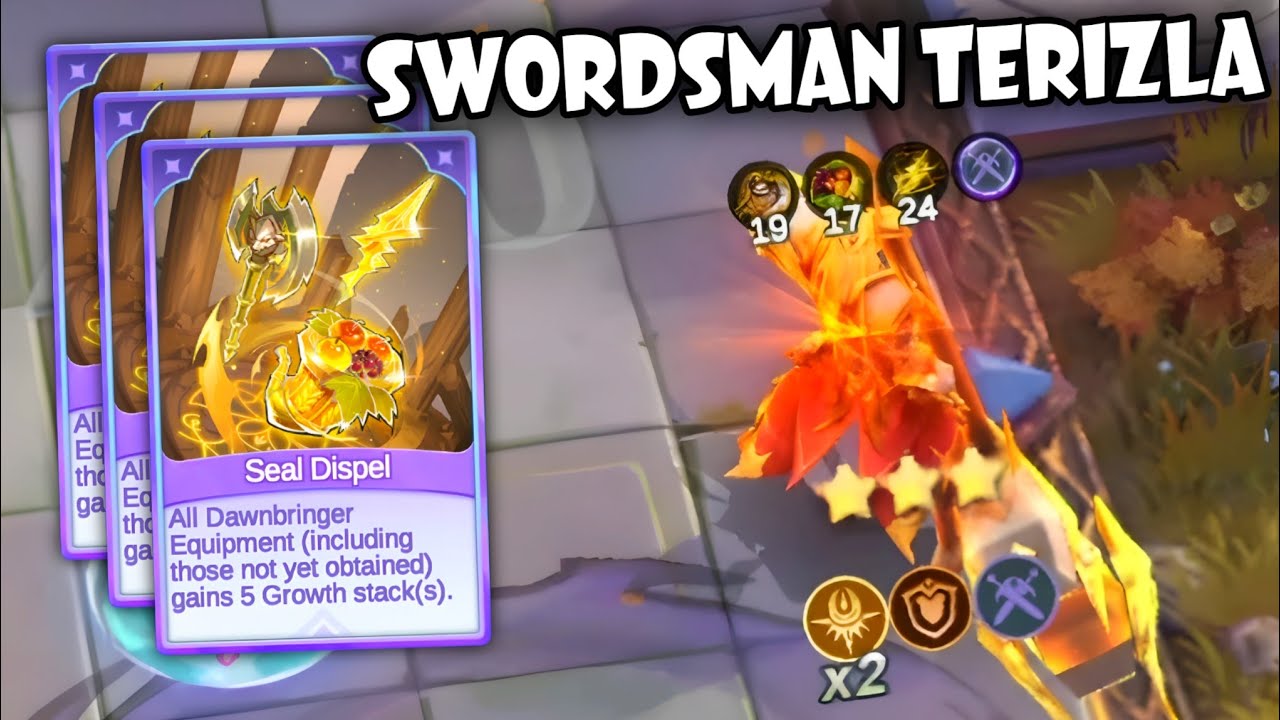 UNLIMITED DAMAGE STACK(S) !! SEAL DISPEL X SWORDSMAN !! MAGIC CHESS GO GO