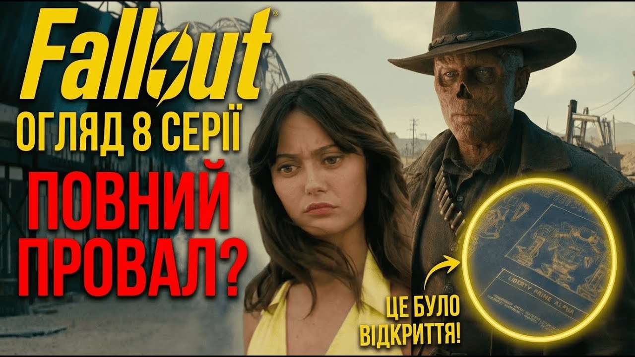 Fallout ОГЛЯД ФІНАЛЬНОЇ 8 СЕРІЇ: Розчарування Гуля, Гірка Правда Люсі та Поява Ліберті Прайма!