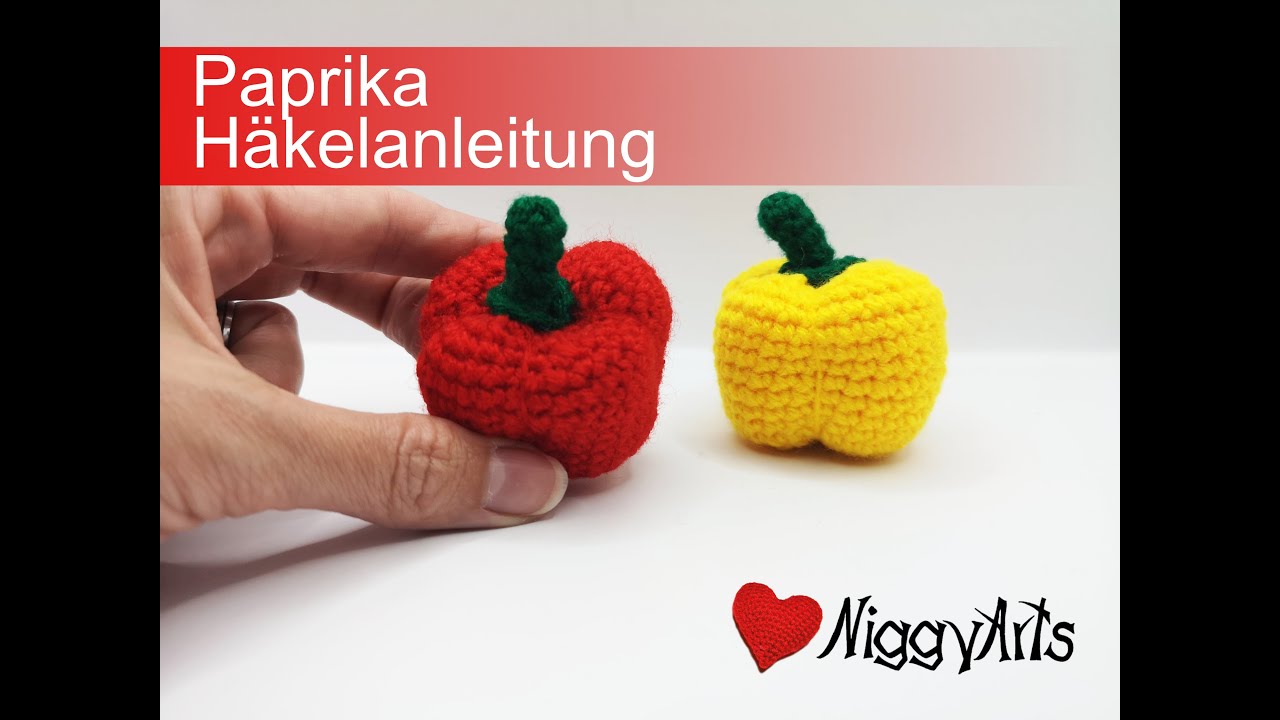 Paprika Häkelanleitung