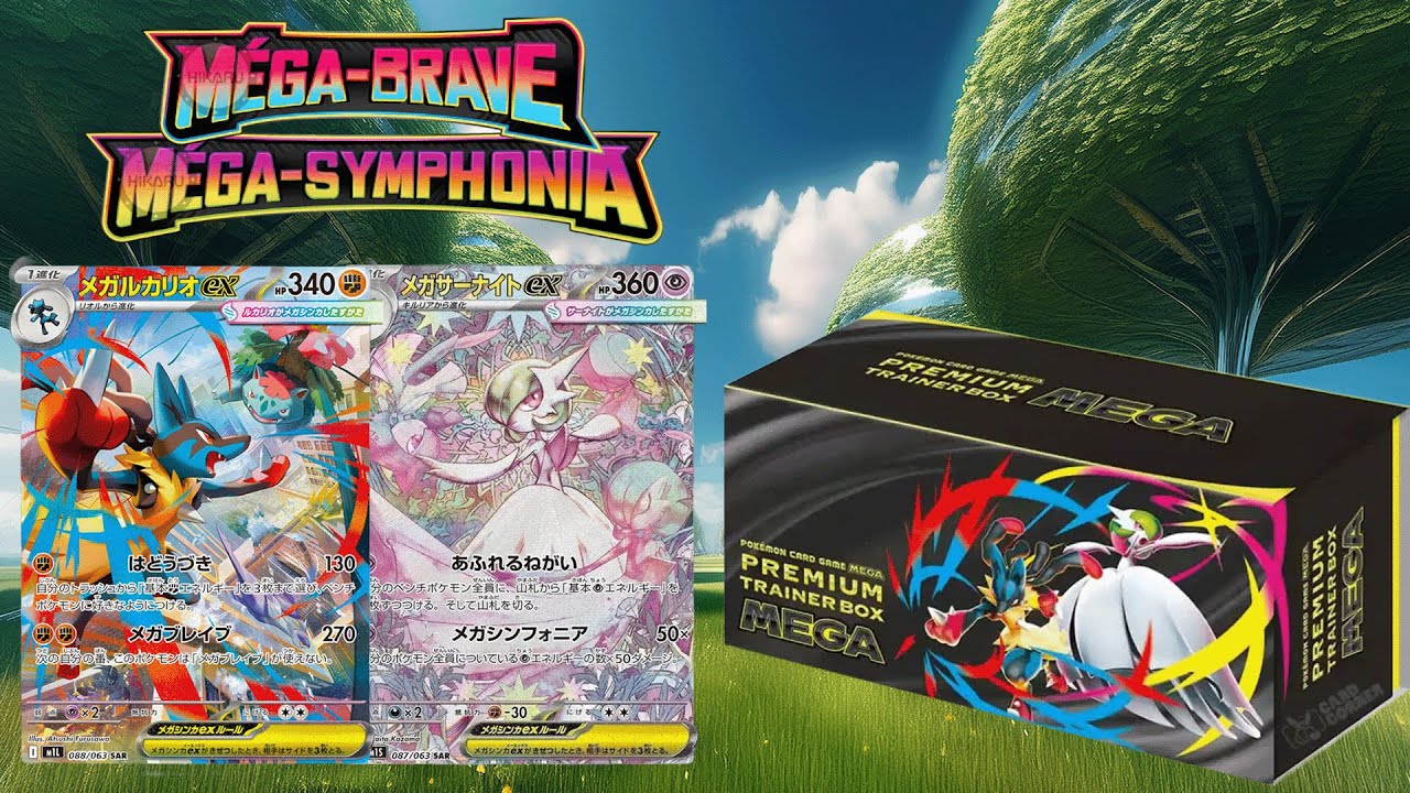 Die Pokemon Center Box von Mega Brave & Mega Symphonia!