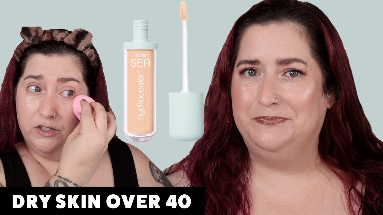 TARTE SEA HYDROCEALER CONCEALER | Dry Skin Review & Wear Test