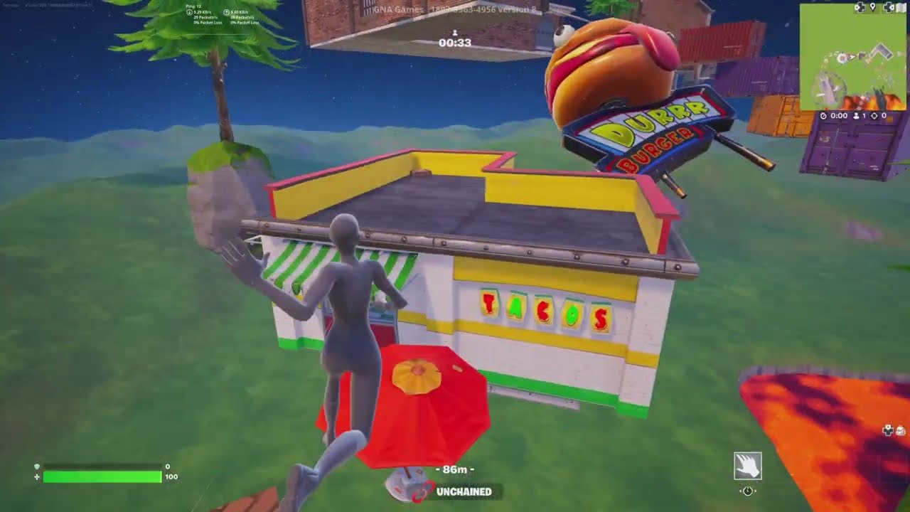 Fortnite Chained Together WORLD RECORD SOLO 5:34