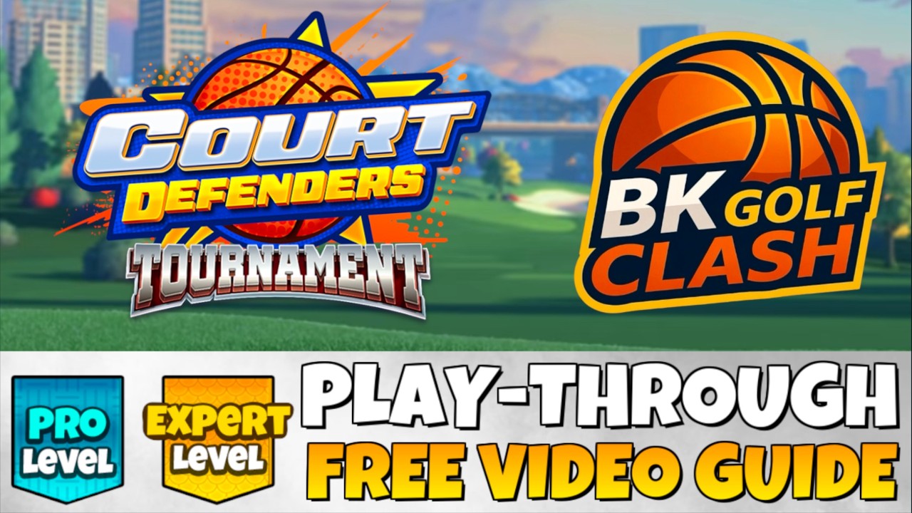 PRO & EXPERT PLAY-THROUGH | Court Defenders Tournament | Golf Clash Guide