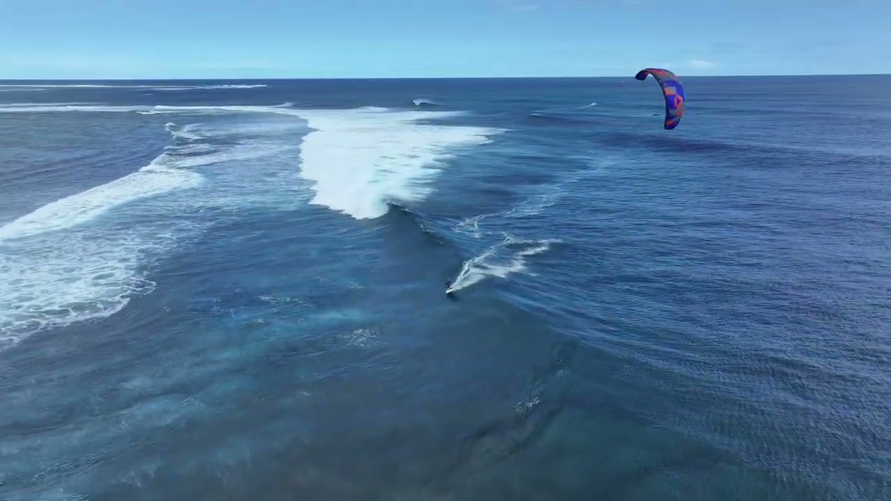 Kitesurfing - One Eye - Mauritius