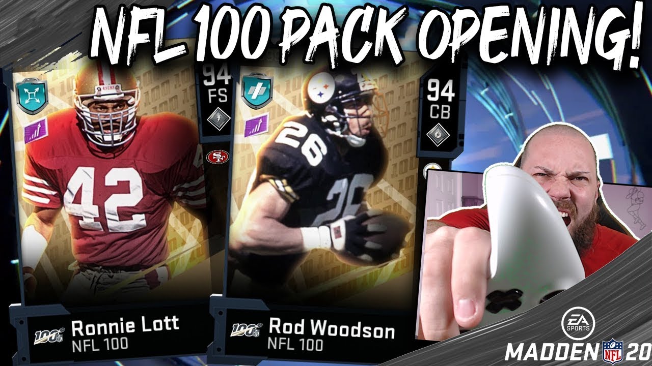 THE BEST ONES YET? NFL 100 BIG BUNDLE TIME! [MADDEN 20 ULTIMATE TEAM]