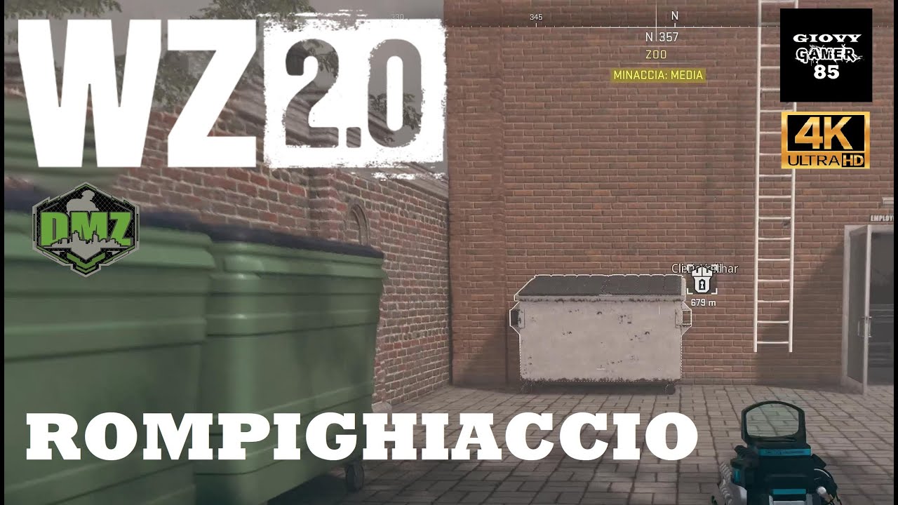 Call Of Duty Warzone 2.0 DMZ - ROMPIGHIACCIO - Lettera - dispositivo - punto consegna -Zoo -Phalanx