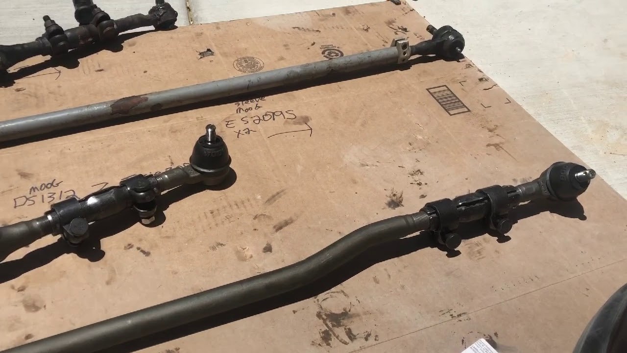 97-06 wrangler tj to zj hd moog steering upgrade w part Numbers