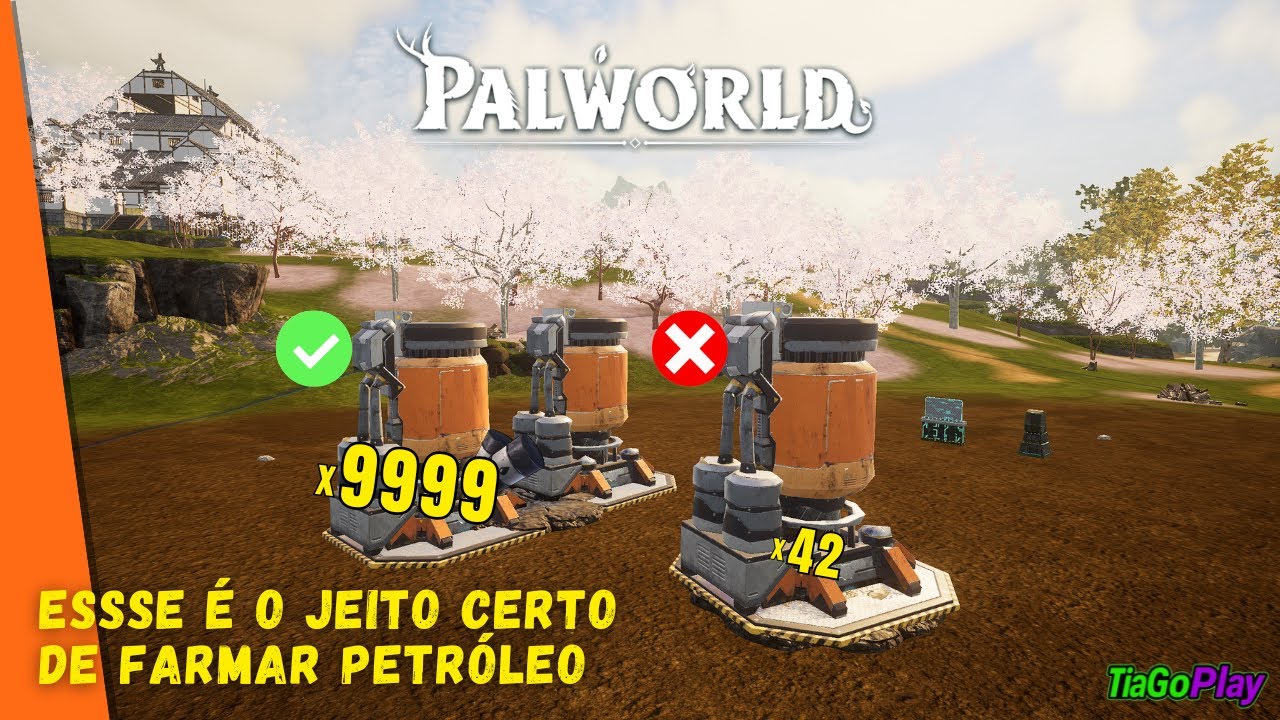 Você Está Usando Errado! O Jeito Certo de Farmar Petróleo no Palworld