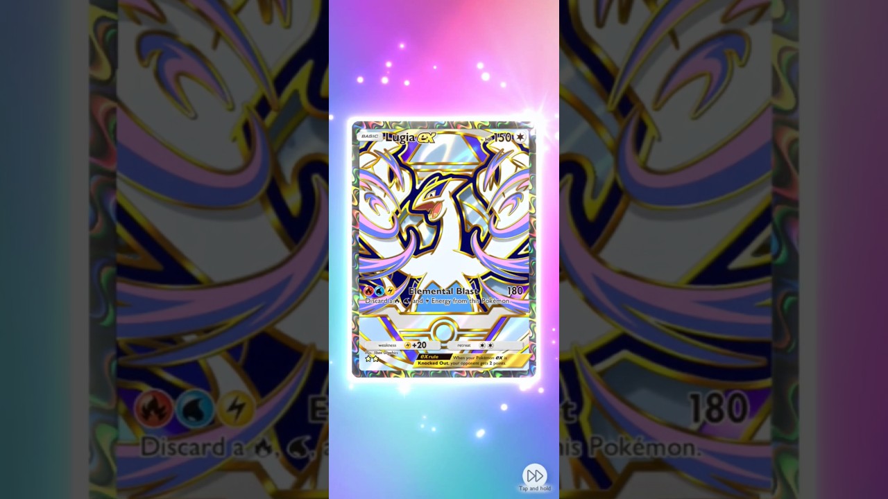 LUGIA EX!! HO-OH EX!! DELUXE PACK EX BOOSTERPACK!!