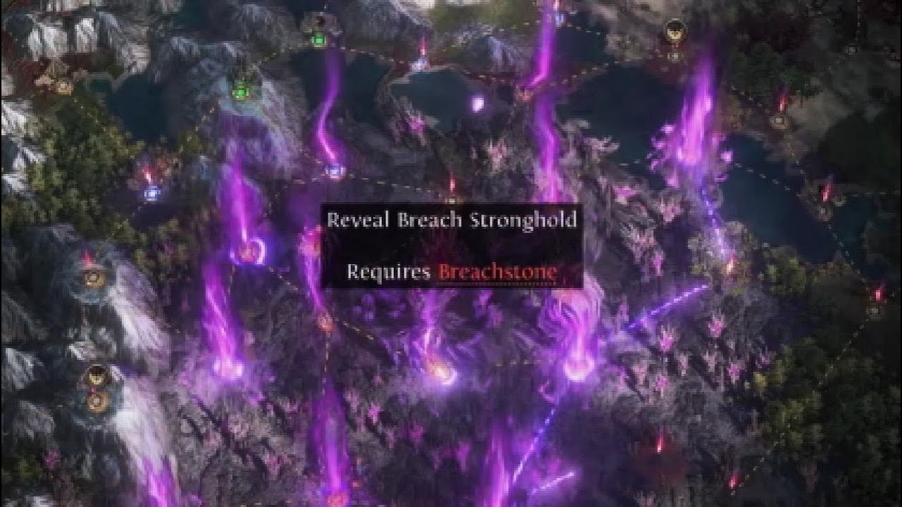 Path of Exile 2 How to Use Breachstones Ailith Dialogue New Breach Atlas Metagame Progression