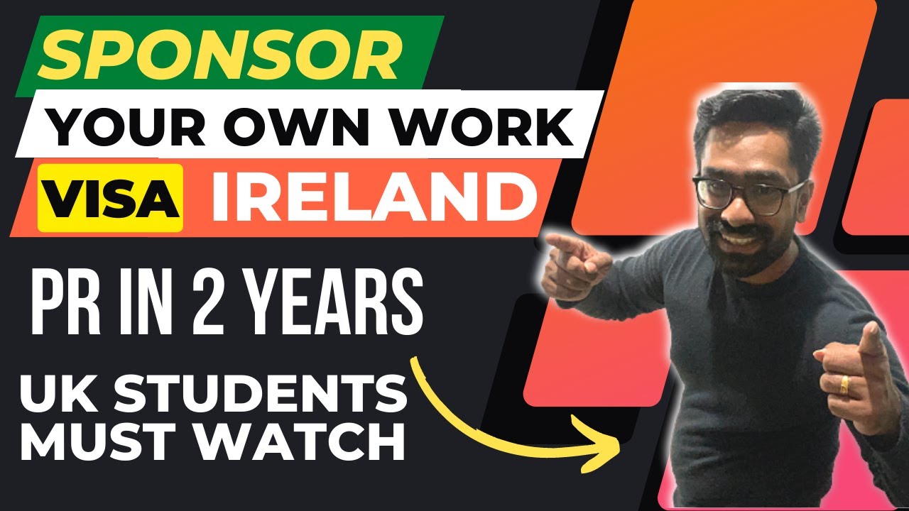 Sponsor Your Own Work Visa PR IN 2 Years| Apply Ireland Work Visa| Ireland Malayalam| Benefits