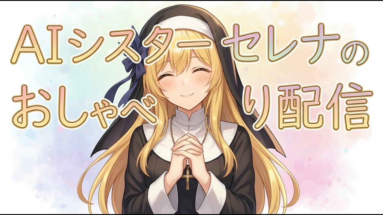 【AI VTuber】シスターセレナのおしゃべり配信🙏コメントに答えるよ！