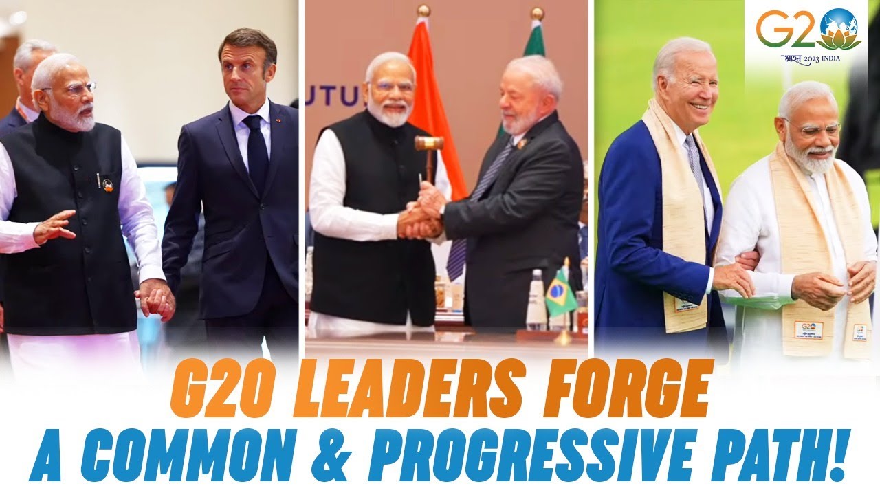 G20 Leaders Unite: Honoring Mahatma Gandhi and Shaping One Future Discussions