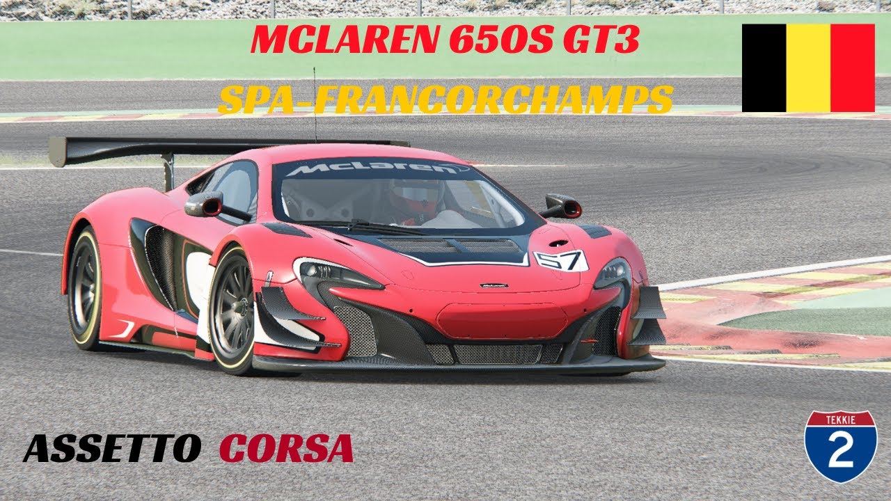 McLaren 650S GT3 - Spa-Francorchamps | Assetto Corsa
