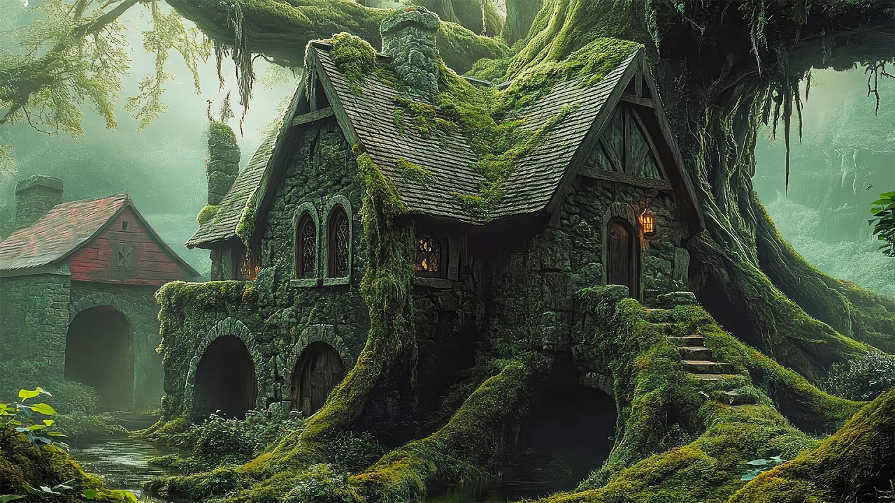 The House the Forest Kept | Medieval Celtic Music for Calmness, Focus & Deep