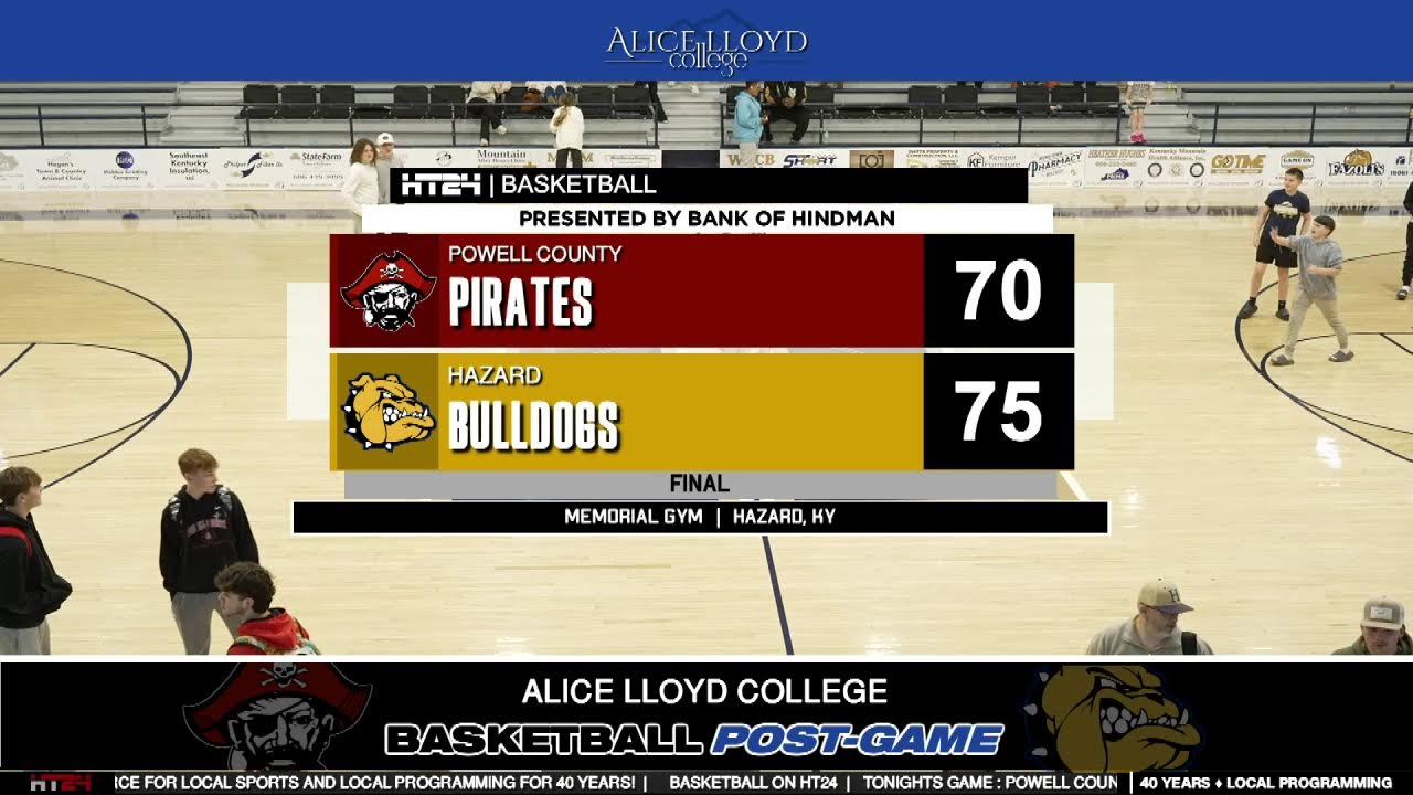 Powell County VS Hazard - High School Boys Basketball