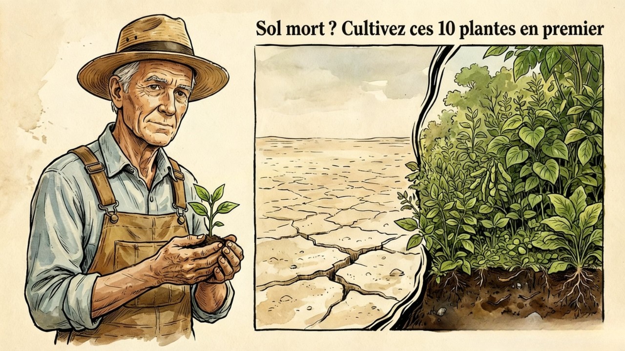Sol mort ? Cultivez d'abord ces 10 plantes