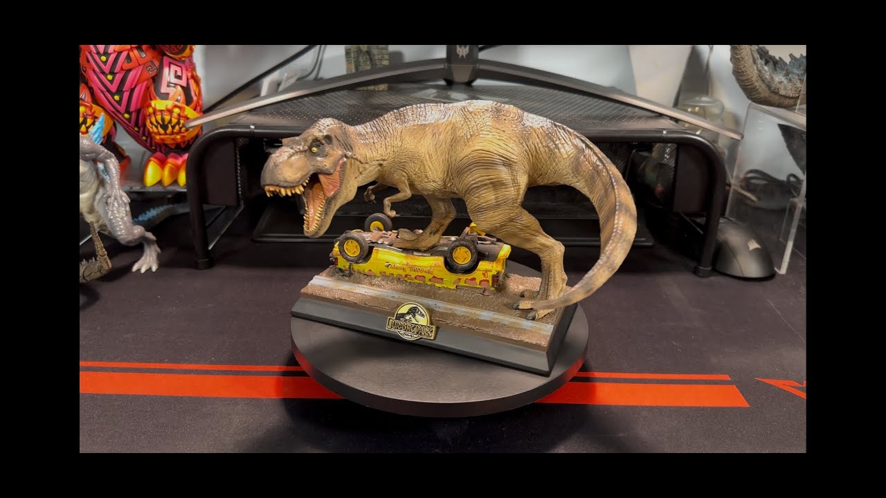 Iron Studios Icons T-Rex Attack Unboxing & Review!