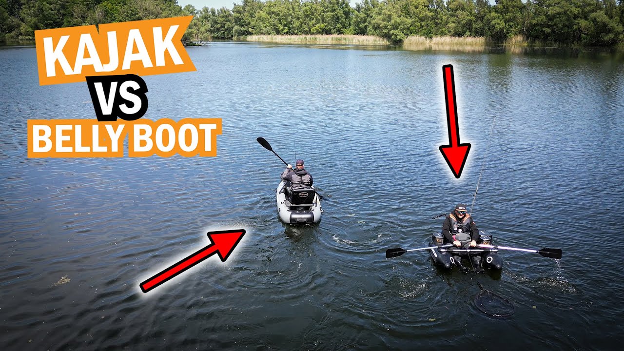 Kajak VS Belly Boot 💥 Was fängt mehr Fisch?!