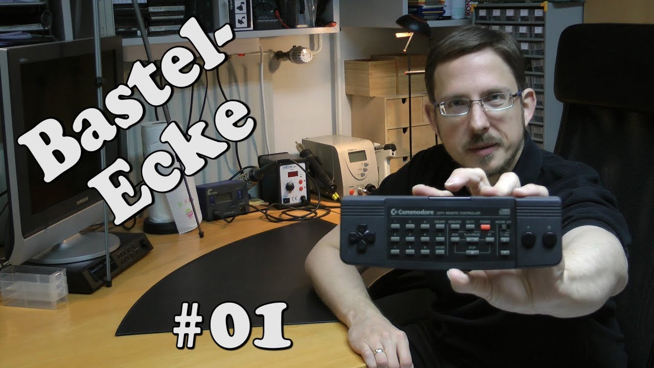 Die Rettung einer CDTV-Fernbedienung - Recapping (Bastel-Ecke #01)