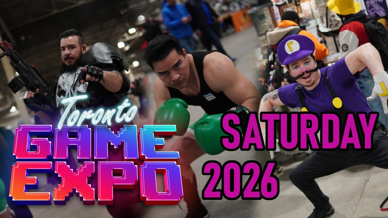 Видеоблог с выставки Toronto Game Expo 2026, суббота.
