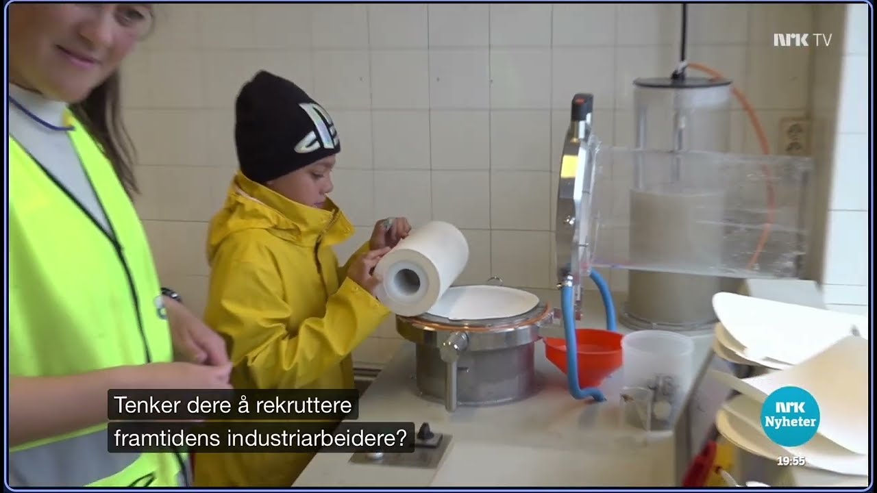 Ranheim paper & board på NRK midtnytt 2023.📺