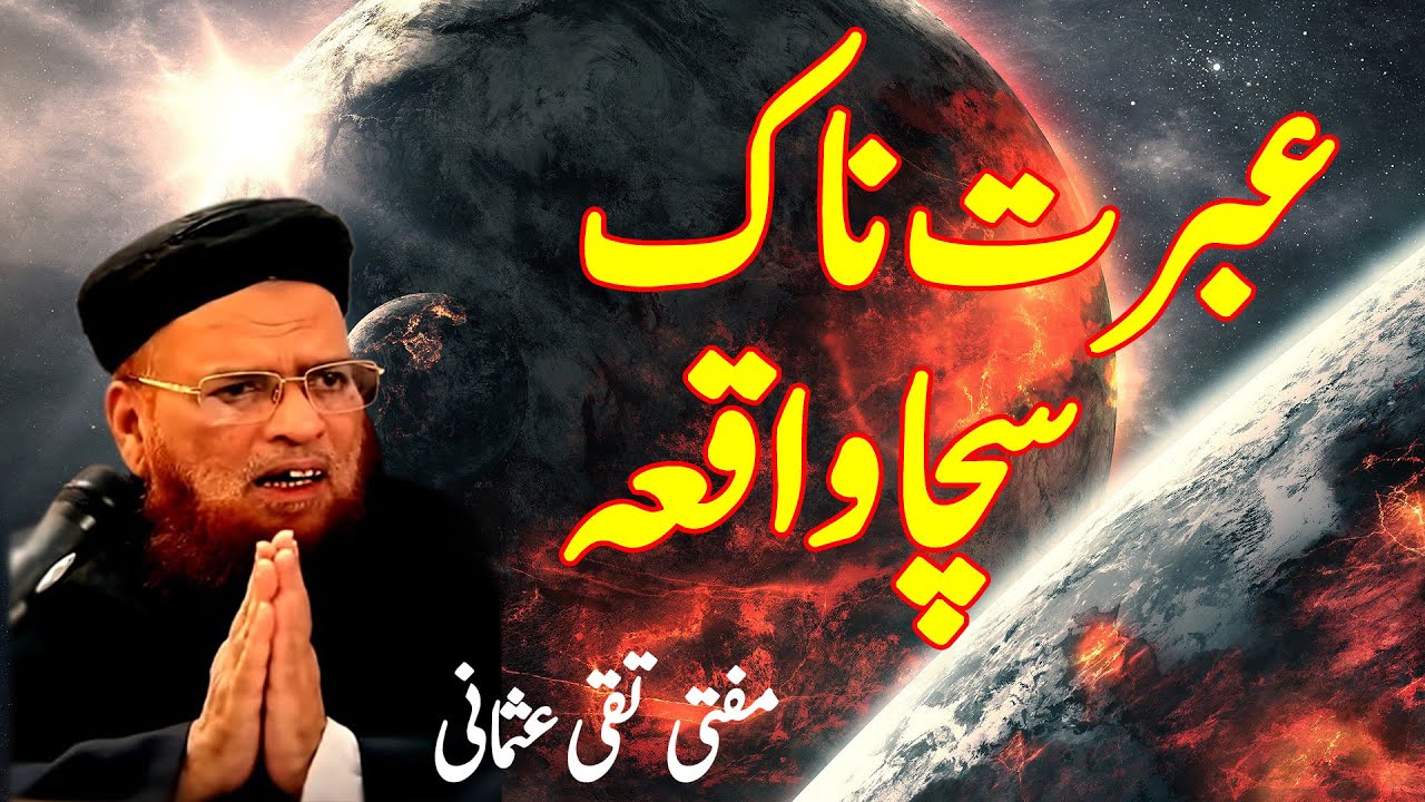 IBRATNAK SACHA WAQIA | MUFTI TAQI USMANI BAYAN |ISLAMIC BUFFER