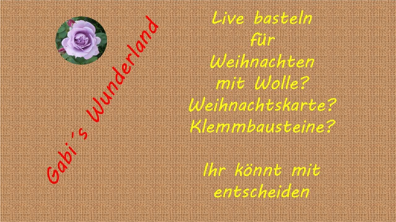 Bateln für Weihnachten und natürlich viel Quatscherei