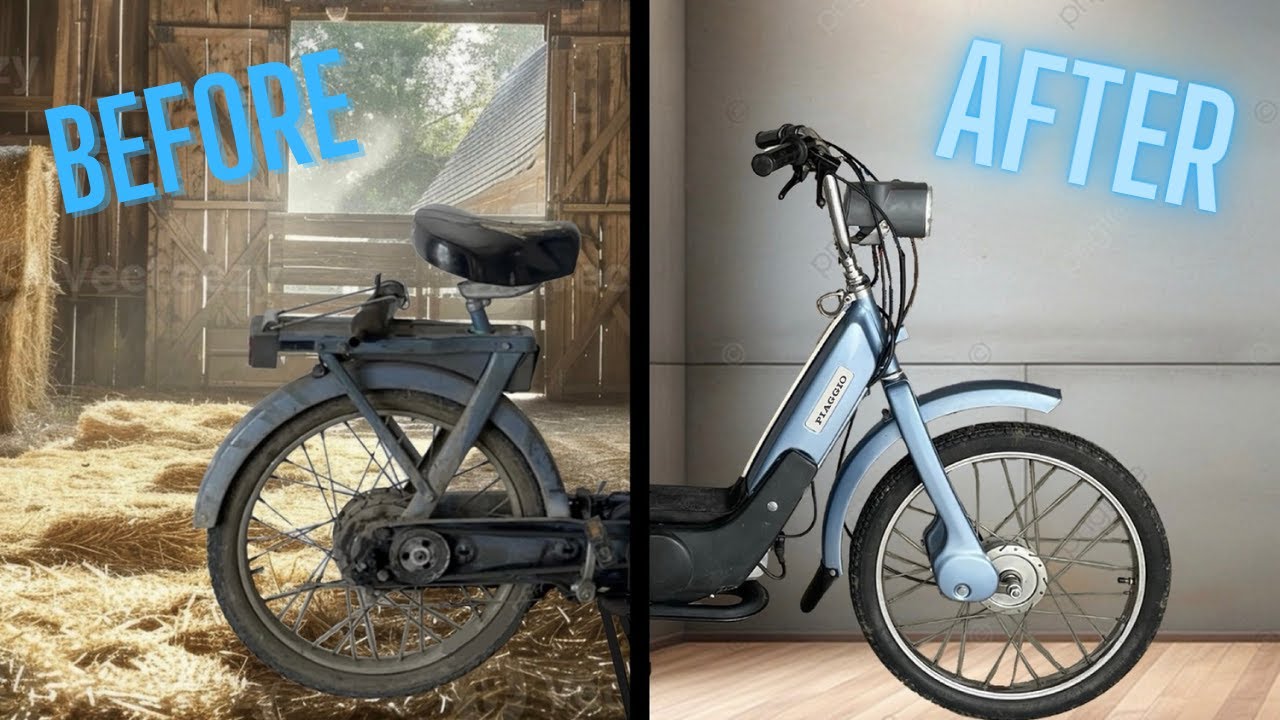RESTAURO PIAGGIO CIAO PX 1979
