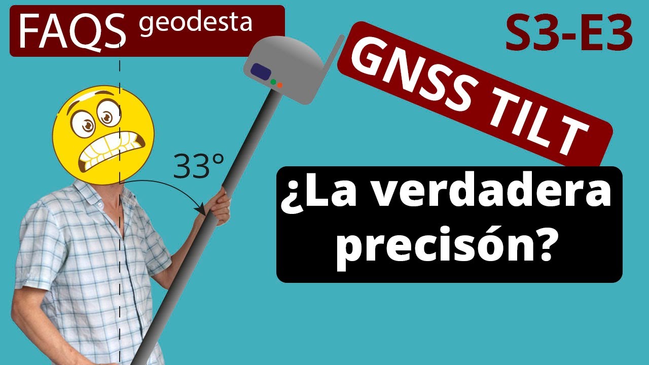 La verdad precisión de los GNSS RTK IMU (TILT)