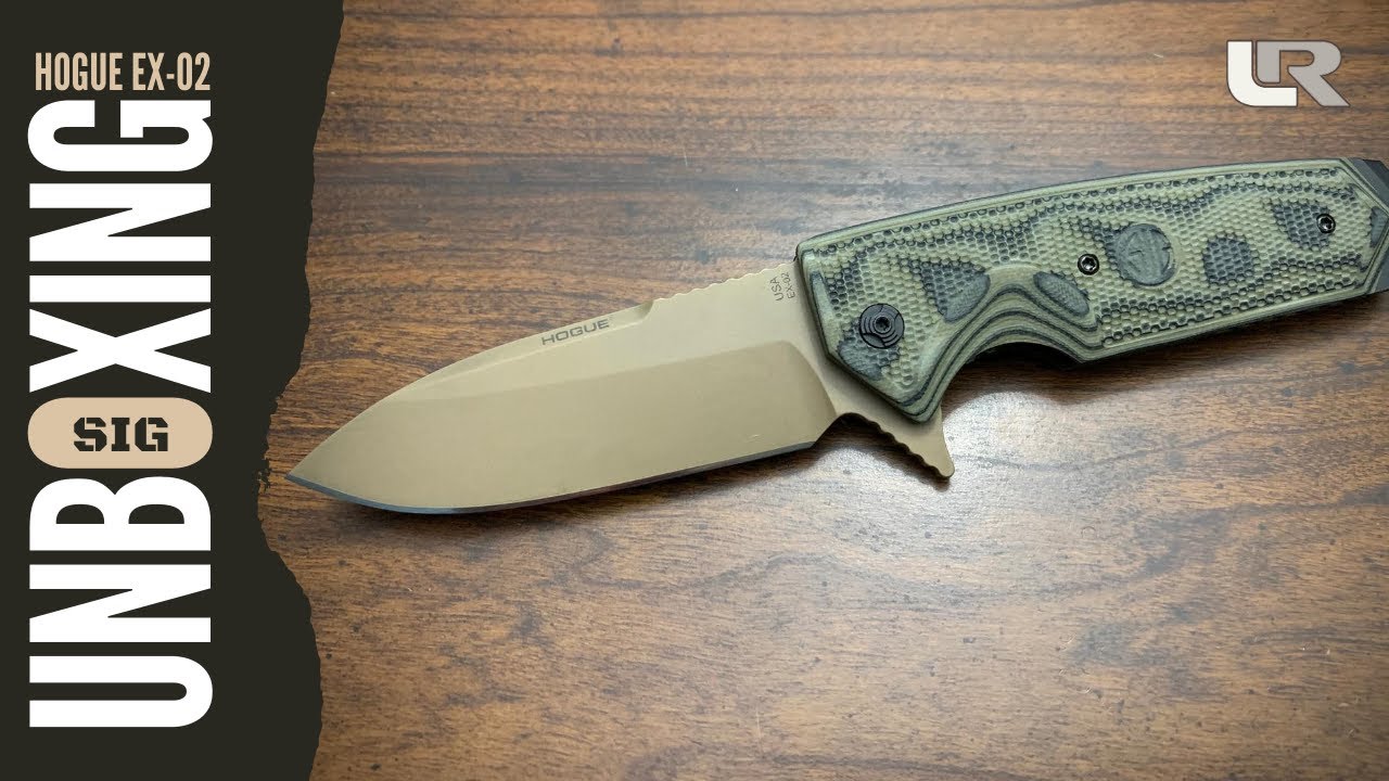 Hogue EX-02 SIG - Knife Unboxing - The Last Ranger